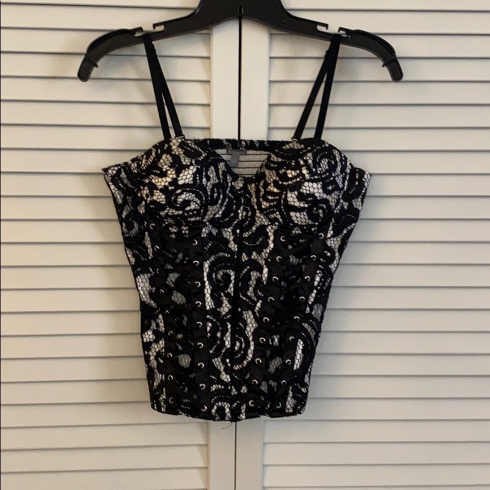 Charlotte Russe corset top